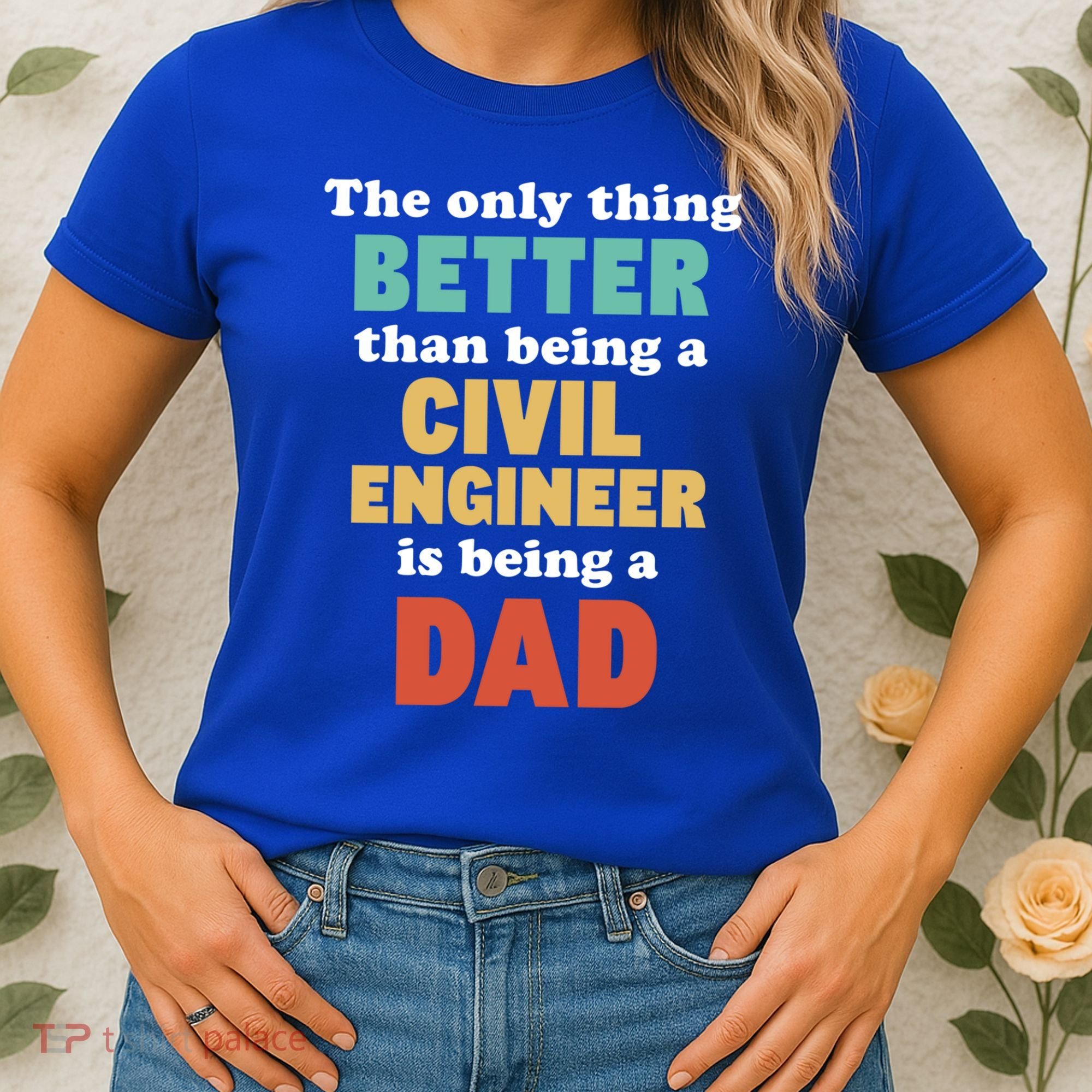 I'm A Dad And Civil Engineer Funny Fatherhood Funny Dad Cute Gift Women's T-Shirt