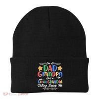 Im A Dad Grandpa And A Great Grandpa Nothing Scares Me Beanie thumb 0