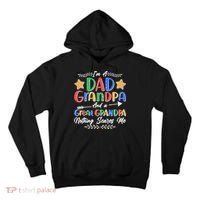 Im A Dad Grandpa And A Great Grandpa Nothing Scares Me Tall Hoodie thumb 0