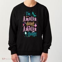 IM Amelia Doing Amelia Things Cute Women's Sweatshirt thumb 0