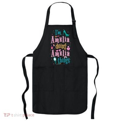 IM Amelia Doing Amelia Things Cute Apron