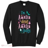 IM Amelia Doing Amelia Things Cute Sweatshirt thumb 0