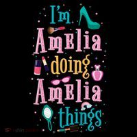 IM Amelia Doing Amelia Things Cute Sweatshirt thumb 3