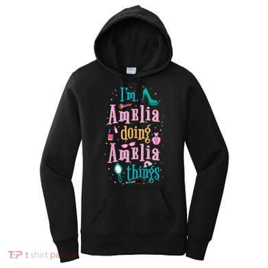 IM Amelia Doing Amelia Things Cute Women's Hoodie
