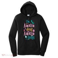 IM Amelia Doing Amelia Things Cute Women's Hoodie thumb 0