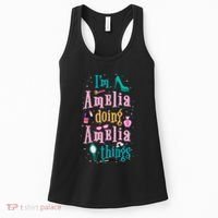 IM Amelia Doing Amelia Things Cute Women's Tank Top thumb 0