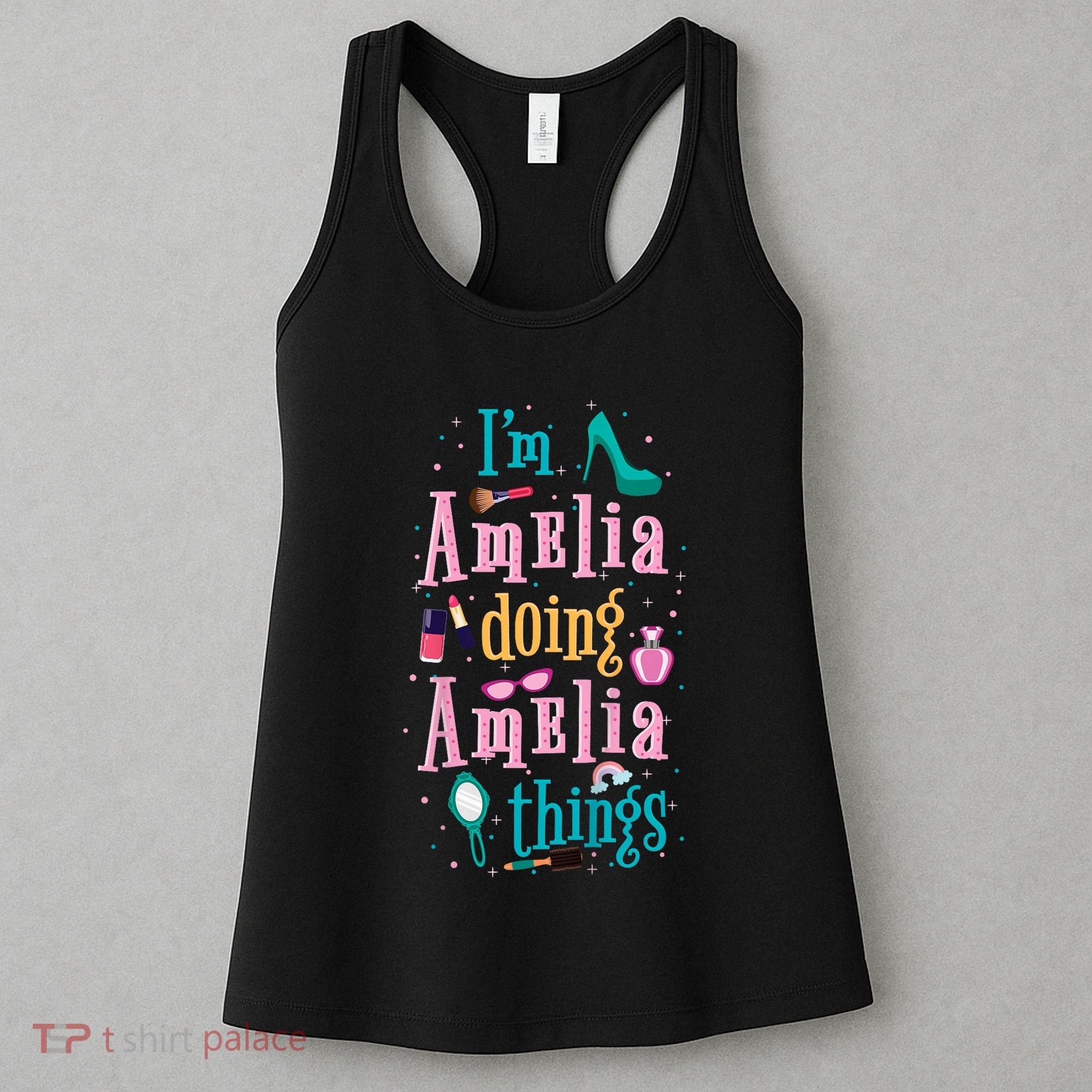 IM Amelia Doing Amelia Things Cute Women's Tank Top