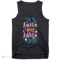 IM Amelia Doing Amelia Things Cute Tank Top thumb 0