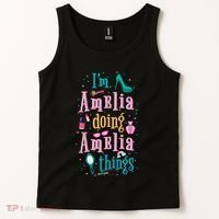 IM Amelia Doing Amelia Things Cute Tank Top thumb 2