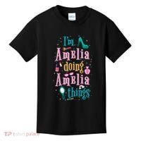 IM Amelia Doing Amelia Things Cute Kids T-Shirt thumb 0
