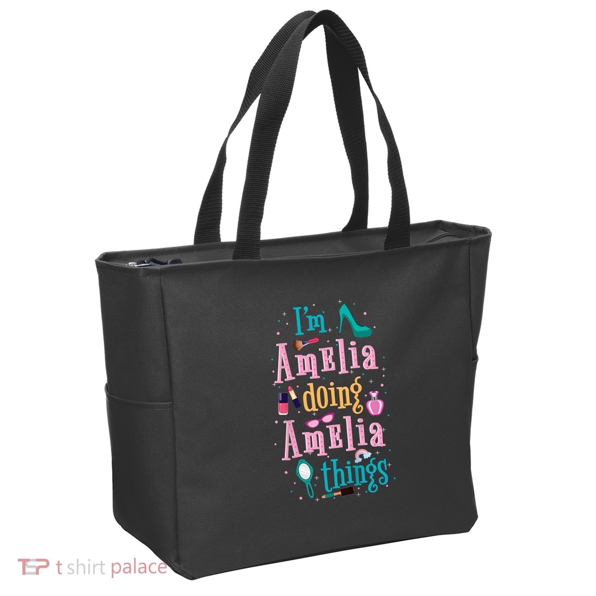 IM Amelia Doing Amelia Things Cute Tote Bag