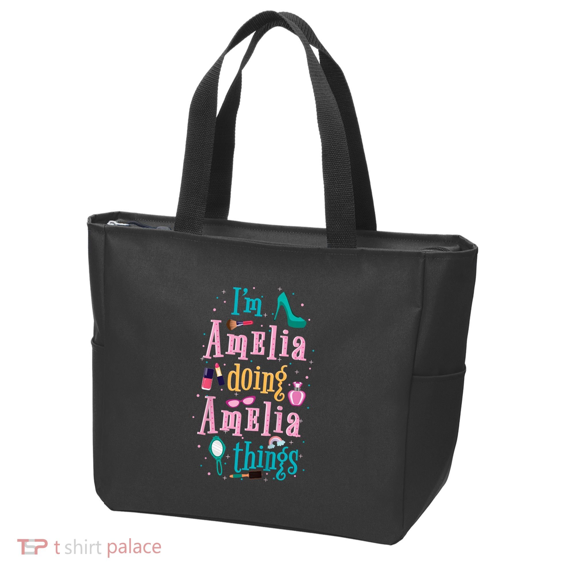 IM Amelia Doing Amelia Things Cute Tote Bag