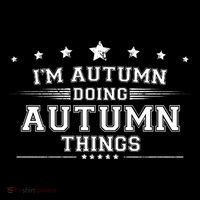 Im Autumn Doing Autumn Things Doggie Tank thumb 4