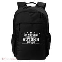 Im Autumn Doing Autumn Things Backpack thumb 0