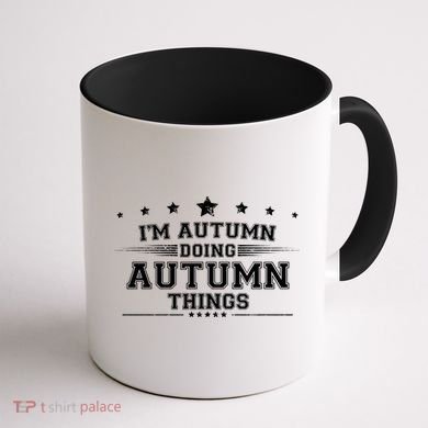 Im Autumn Doing Autumn Things Coffee Mug back