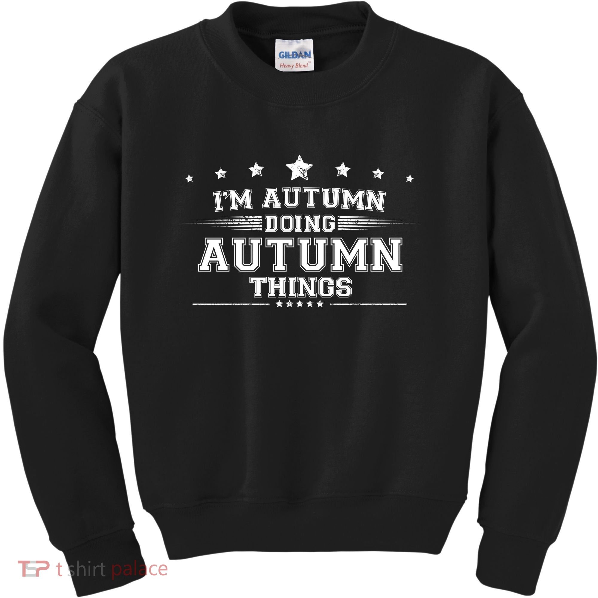 Im Autumn Doing Autumn Things Kids Sweatshirt
