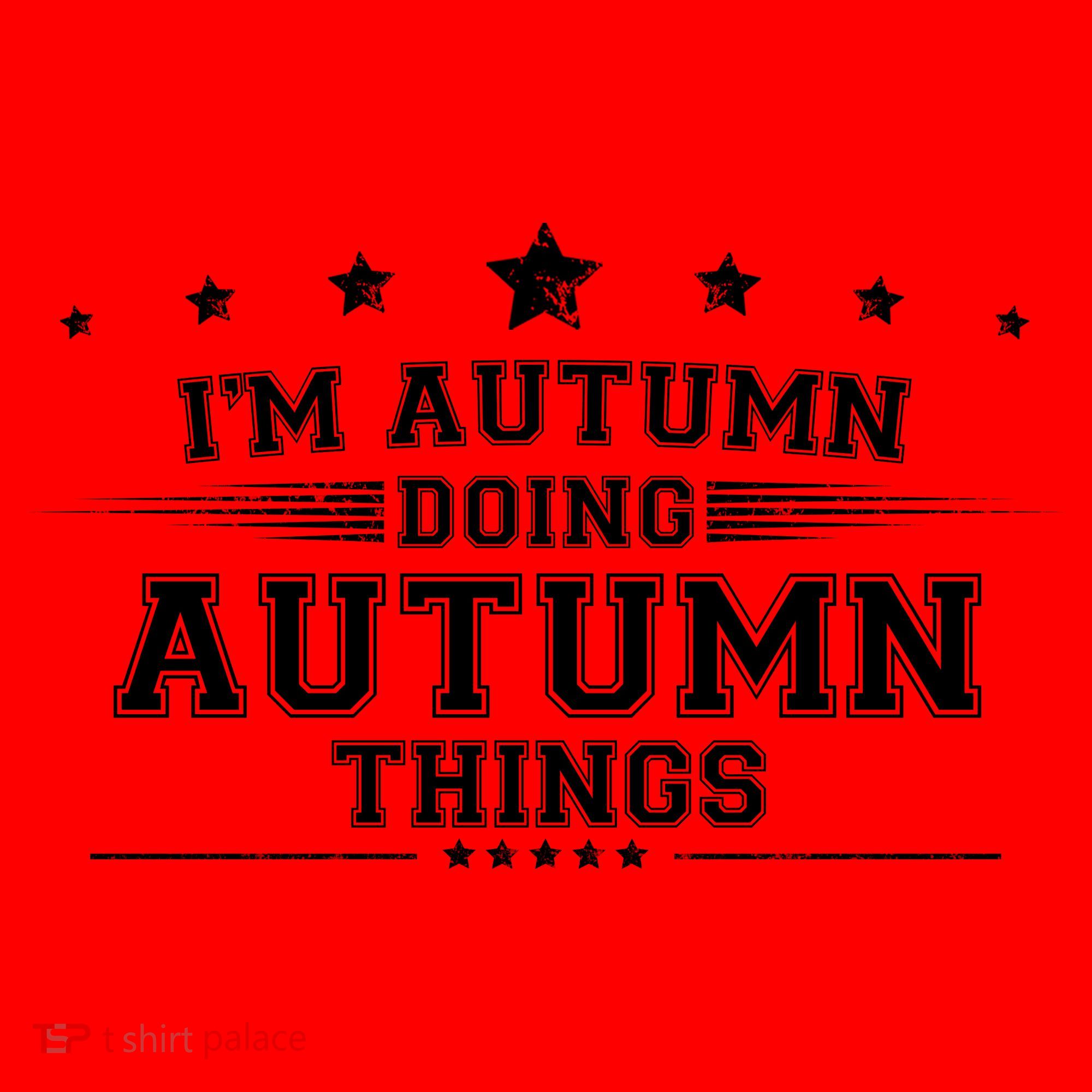Im Autumn Doing Autumn Things Santa Hat