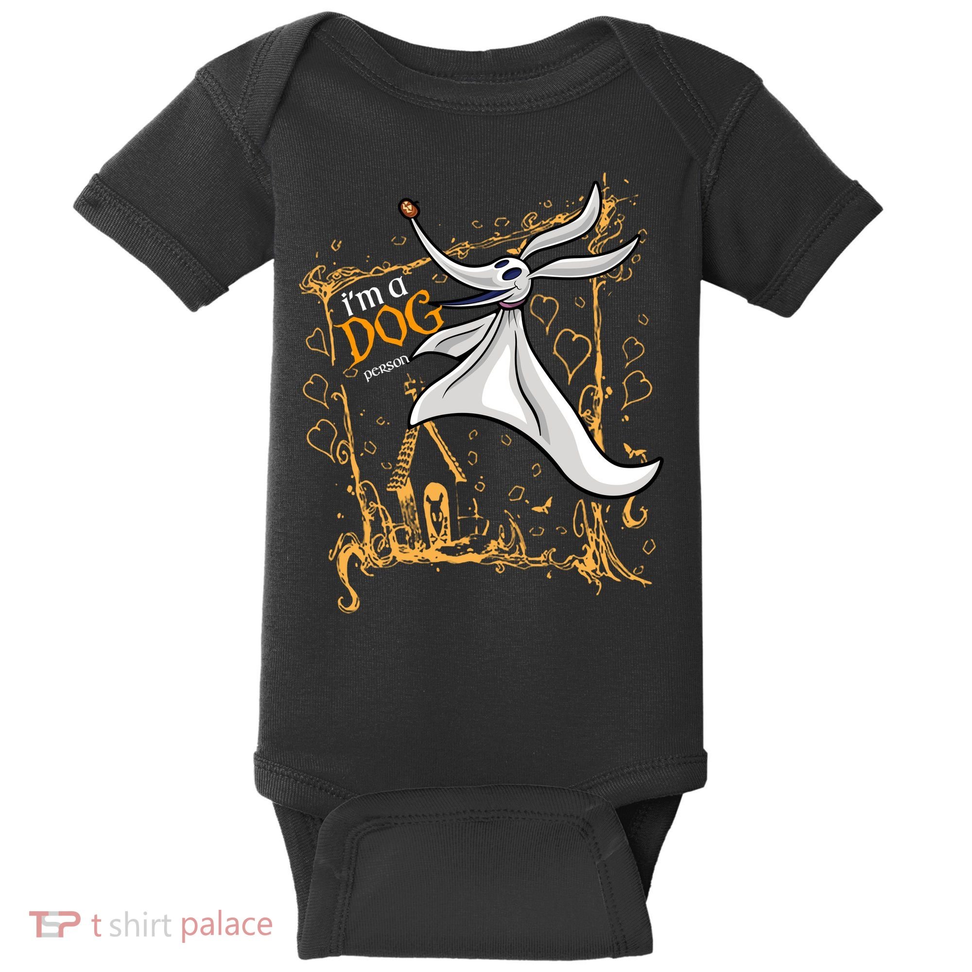 I’M A Dog Person Halloween Dog Zero Dog Nightmare Baby Bodysuit