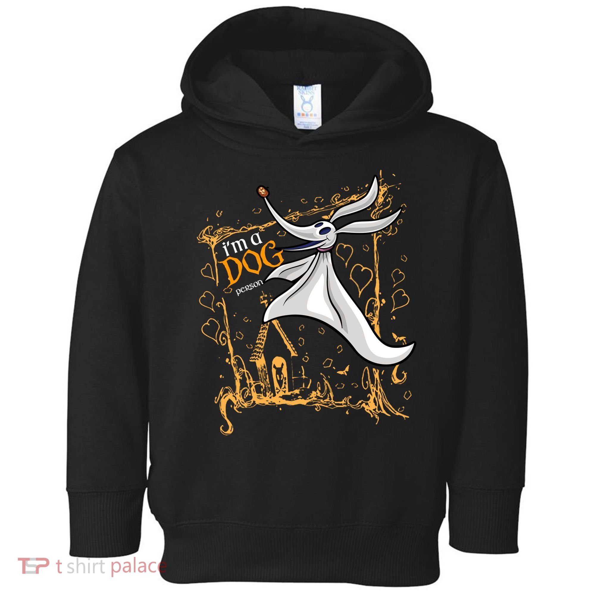 I’M A Dog Person Halloween Dog Zero Dog Nightmare Toddler Hoodie