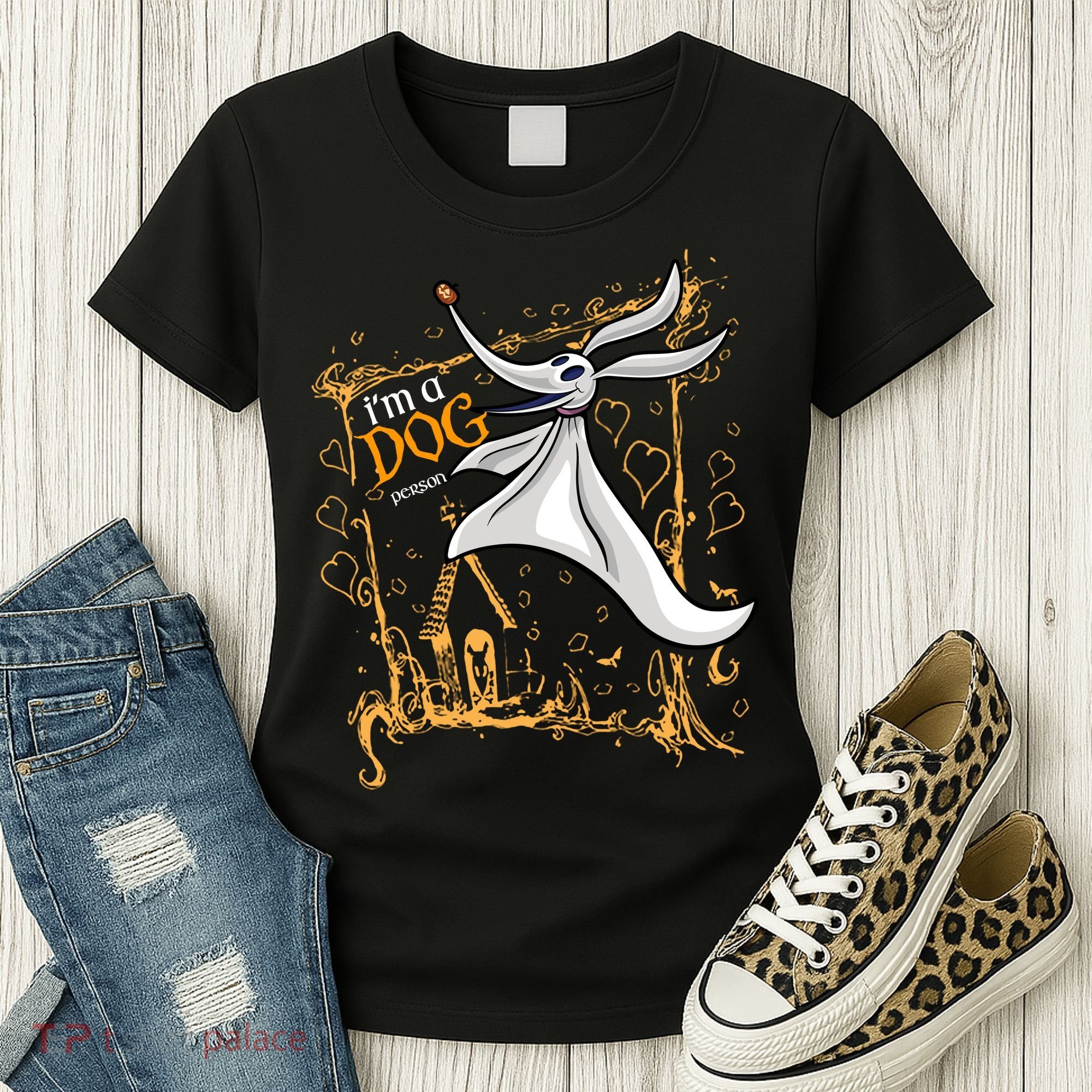 I’M A Dog Person Halloween Dog Zero Dog Nightmare Women's T-Shirt
