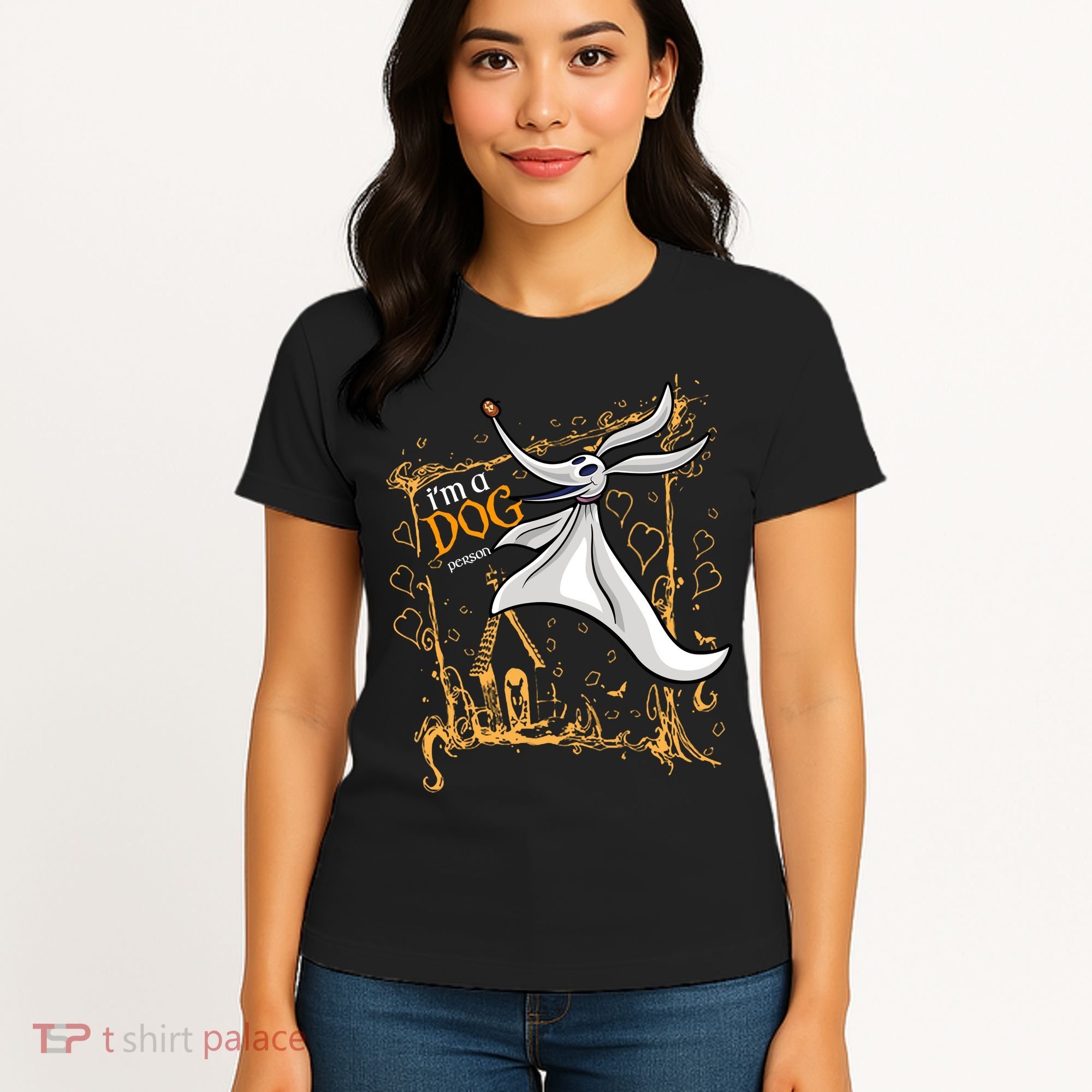 I’M A Dog Person Halloween Dog Zero Dog Nightmare Women's T-Shirt
