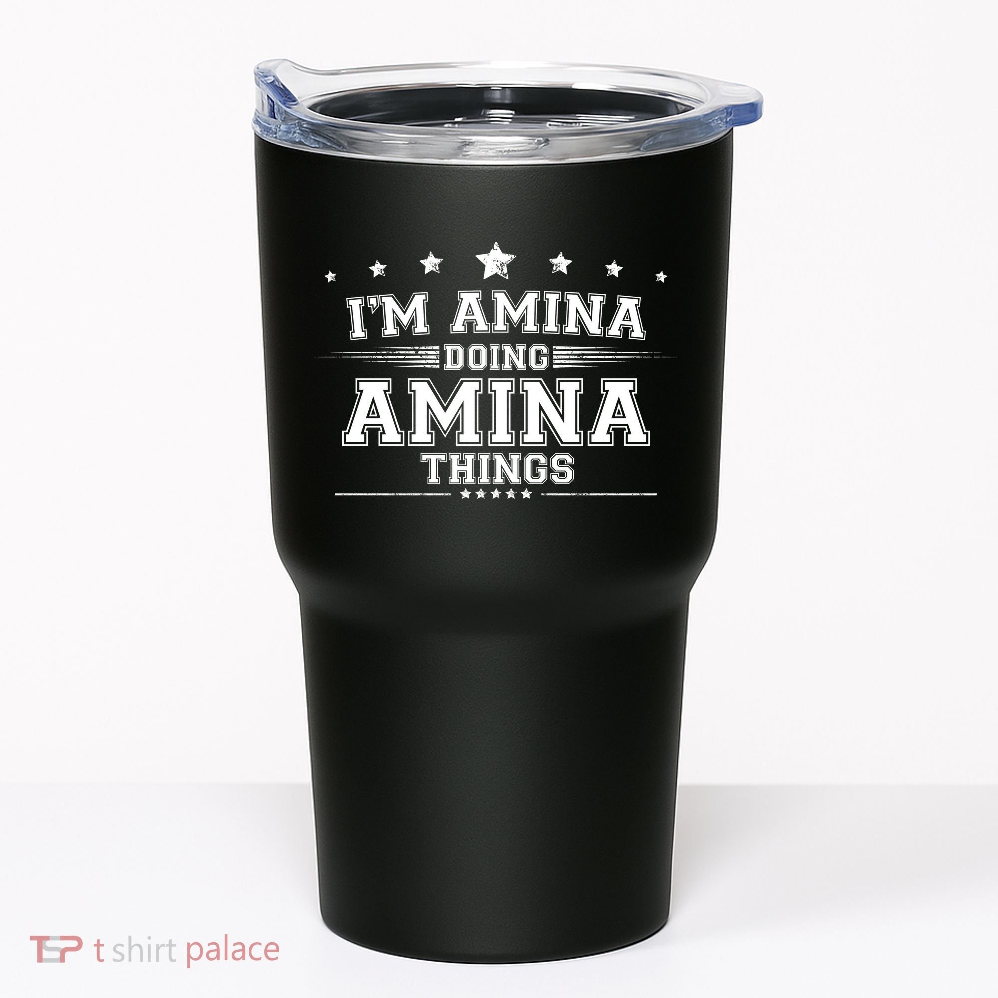 Im Amina Doing Amina Things Tumbler