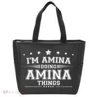 Im Amina Doing Amina Things Tote Bag thumb 0