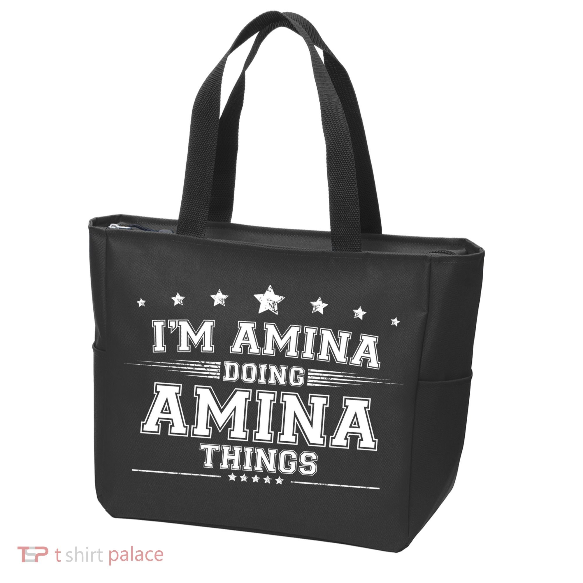 Im Amina Doing Amina Things Tote Bag
