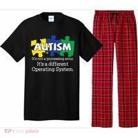 It's A Different Operating System Autism Awareness, Autism Puzzle Pajama Set thumb 0