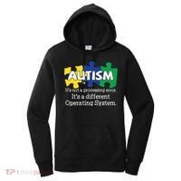 It's A Different Operating System Autism Awareness, Autism Puzzle Women's Hoodie thumb 0