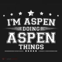 Im Aspen Doing Aspen Things Apron thumb 3
