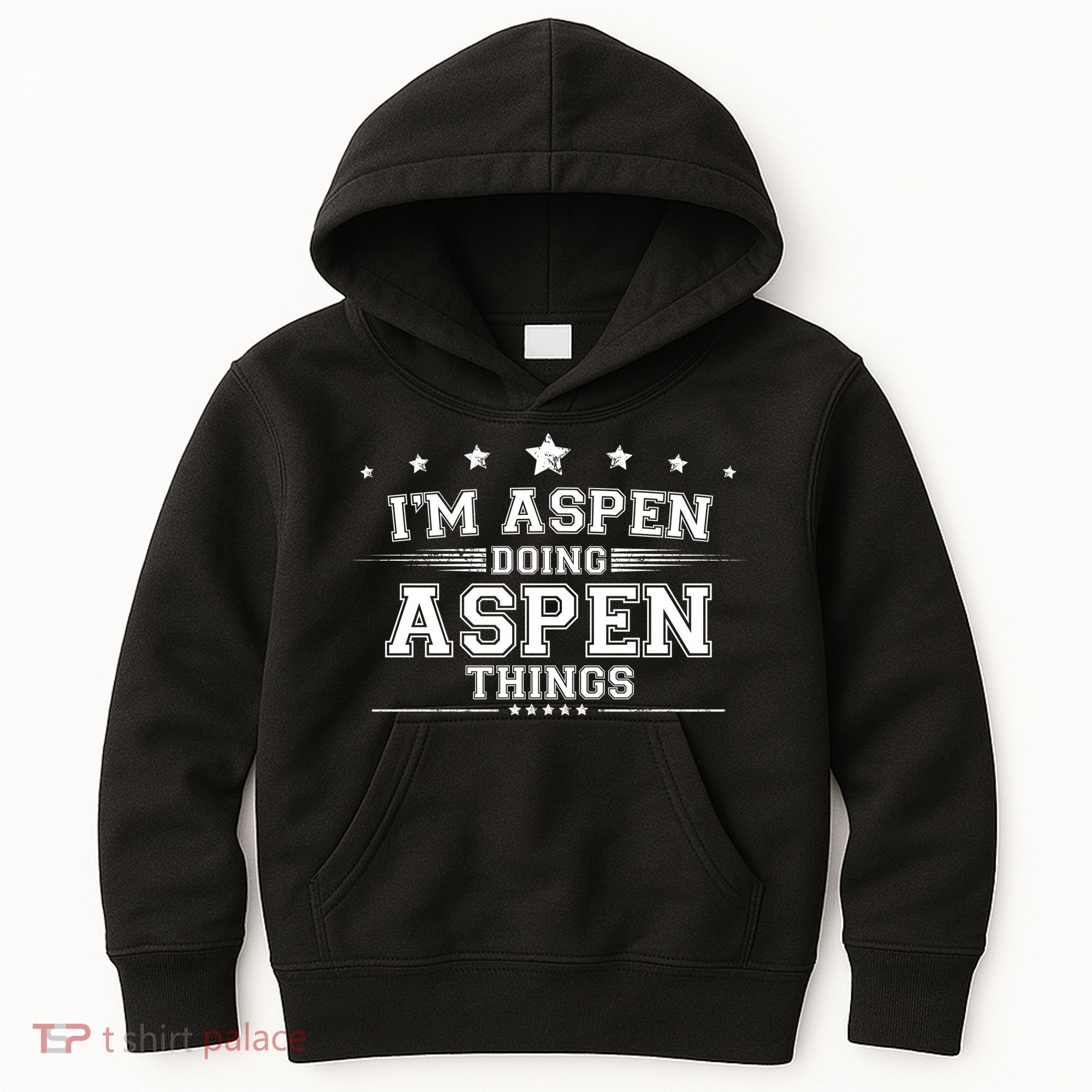 Im Aspen Doing Aspen Things Kids Hoodie