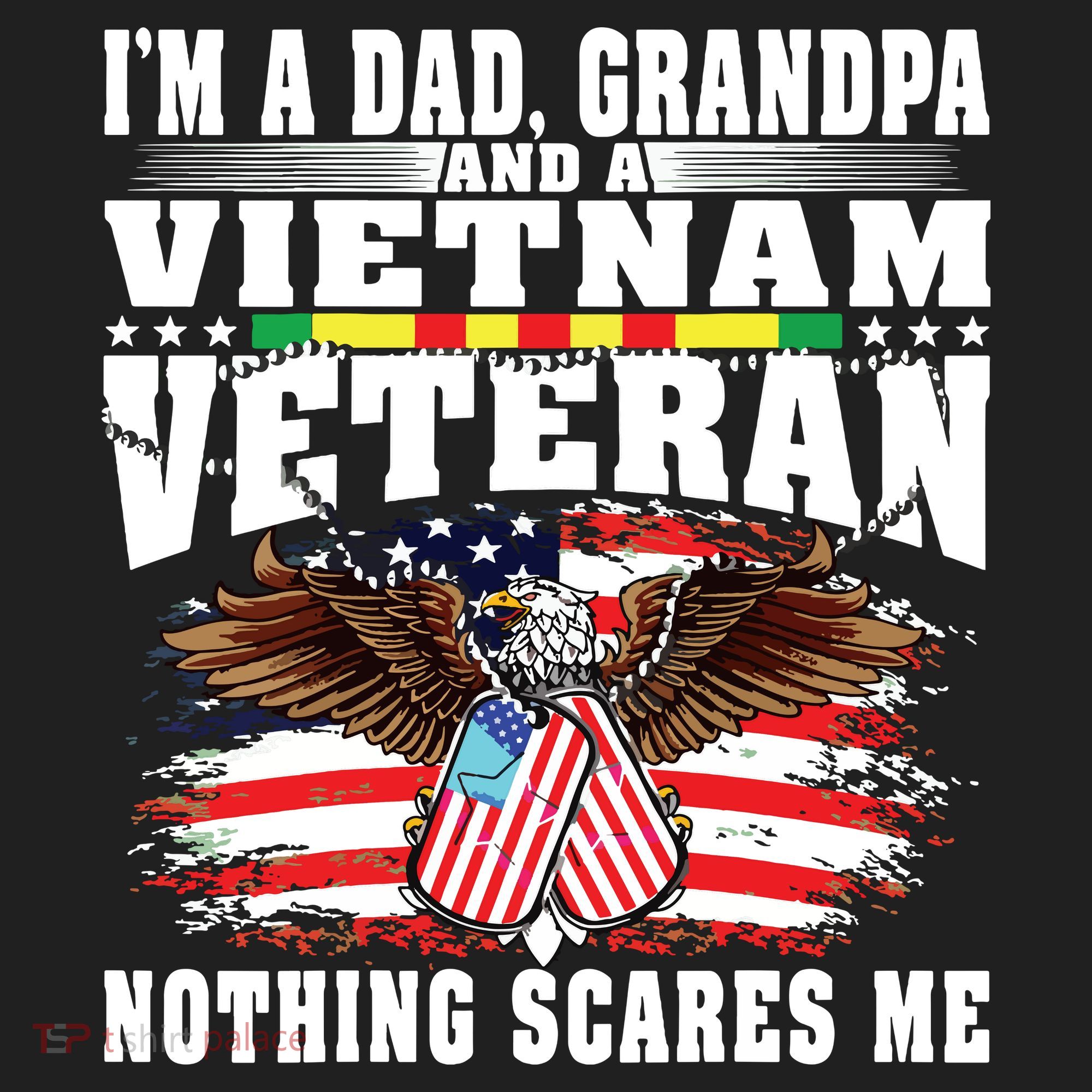 Im A Dad Grandpa And Vietnam Veteran Nothing Scares Me Women's Sweatshirt