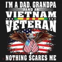 Im A Dad Grandpa And Vietnam Veteran Nothing Scares Me Women's T-Shirt thumb 6