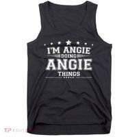 Im Angie Doing Angie Things Tank Top thumb 0