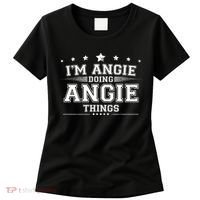 Im Angie Doing Angie Things Women's T-Shirt thumb 0