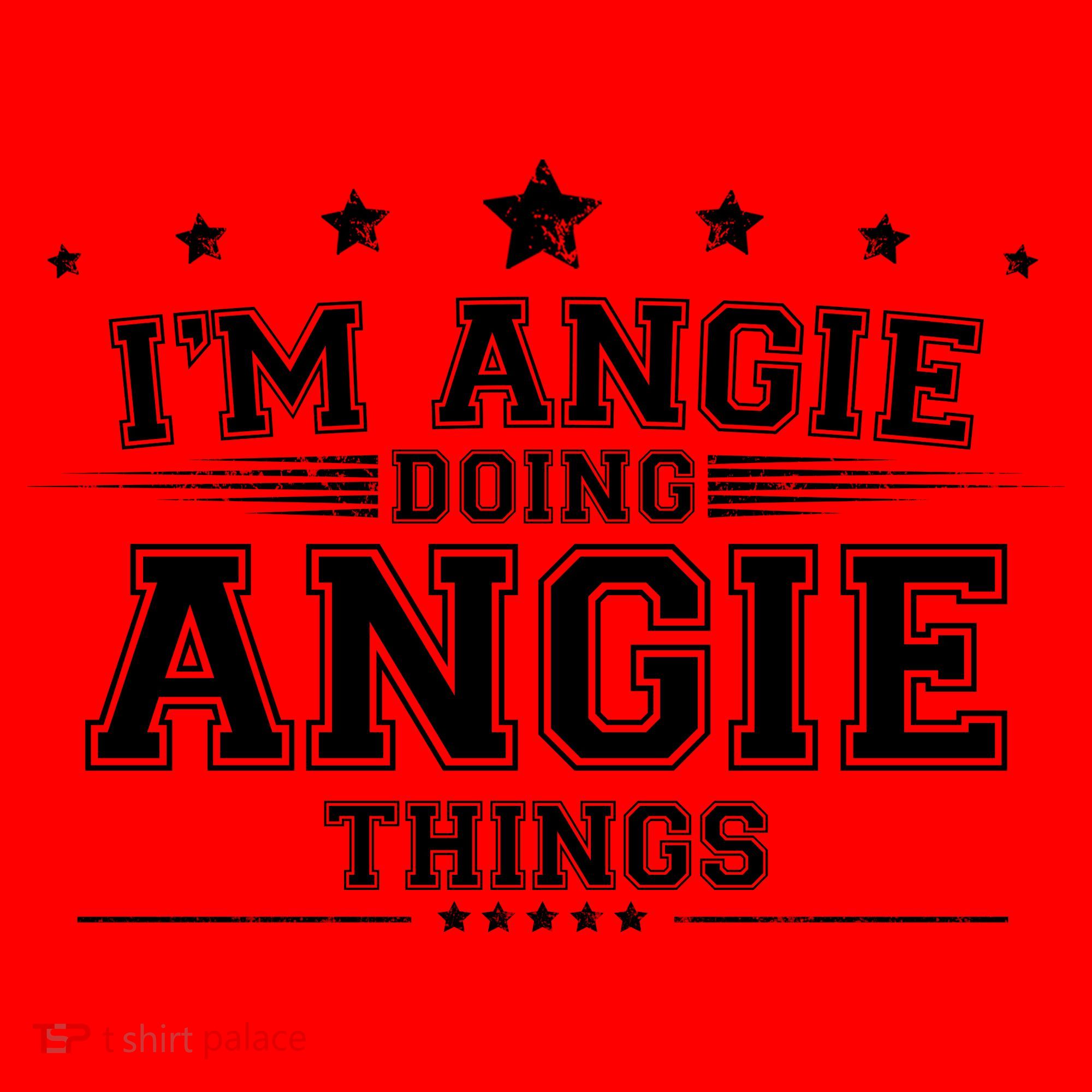 Im Angie Doing Angie Things Santa Hat