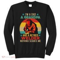 IM A Dad A Grandpa And A Retired Welder FatherS Day Job Sweatshirt thumb 0