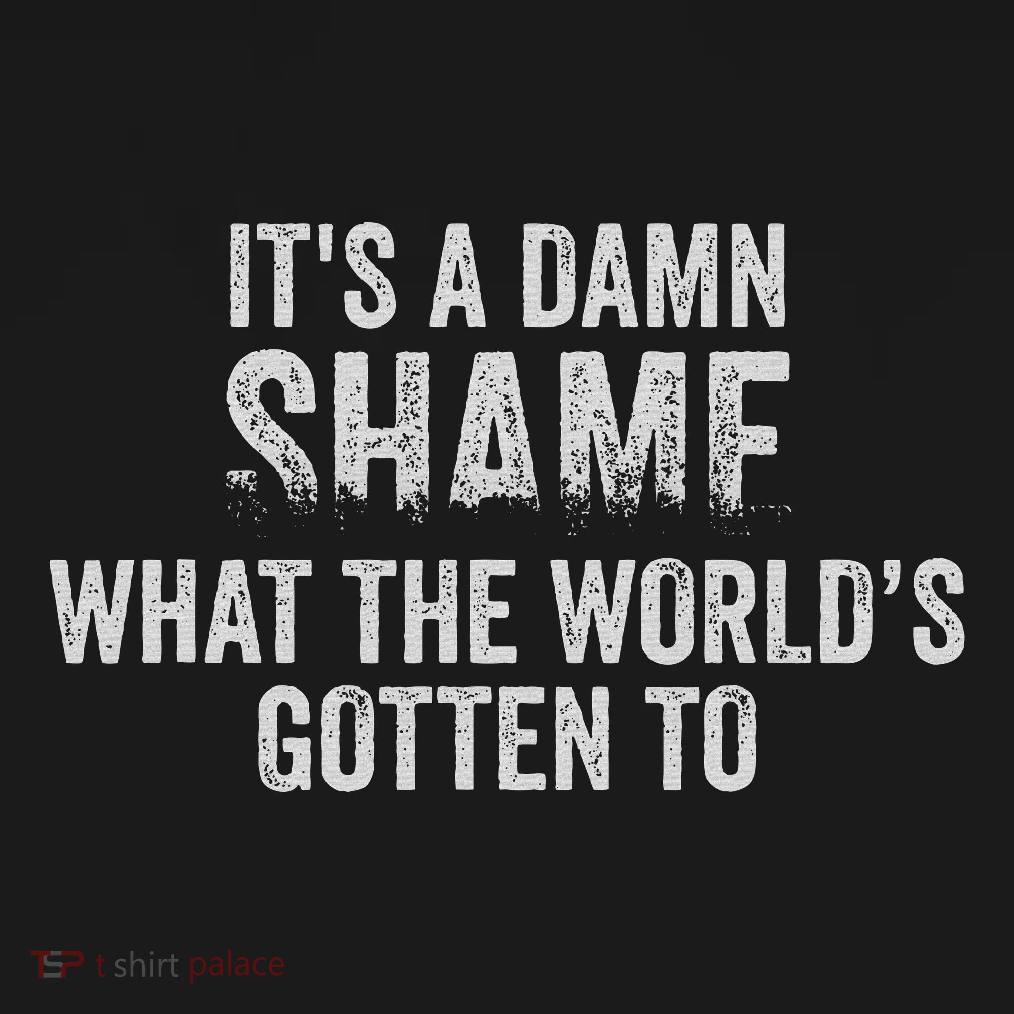 ItS A Damn Shame What The WorldS Gotten Women's Hoodie