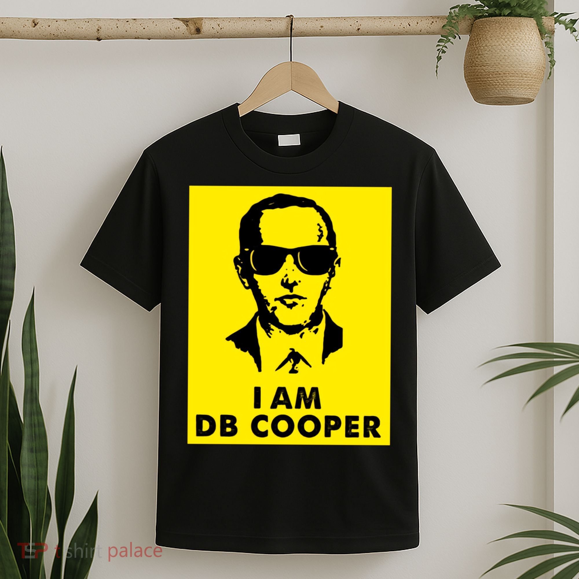 I Am D. B. Cooper Robber Thief Parachute Funny T-Shirt