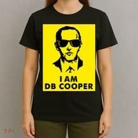 I Am D. B. Cooper Robber Thief Parachute Funny T-Shirt thumb 4