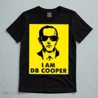 I Am D. B. Cooper Robber Thief Parachute Funny T-Shirt thumb 5