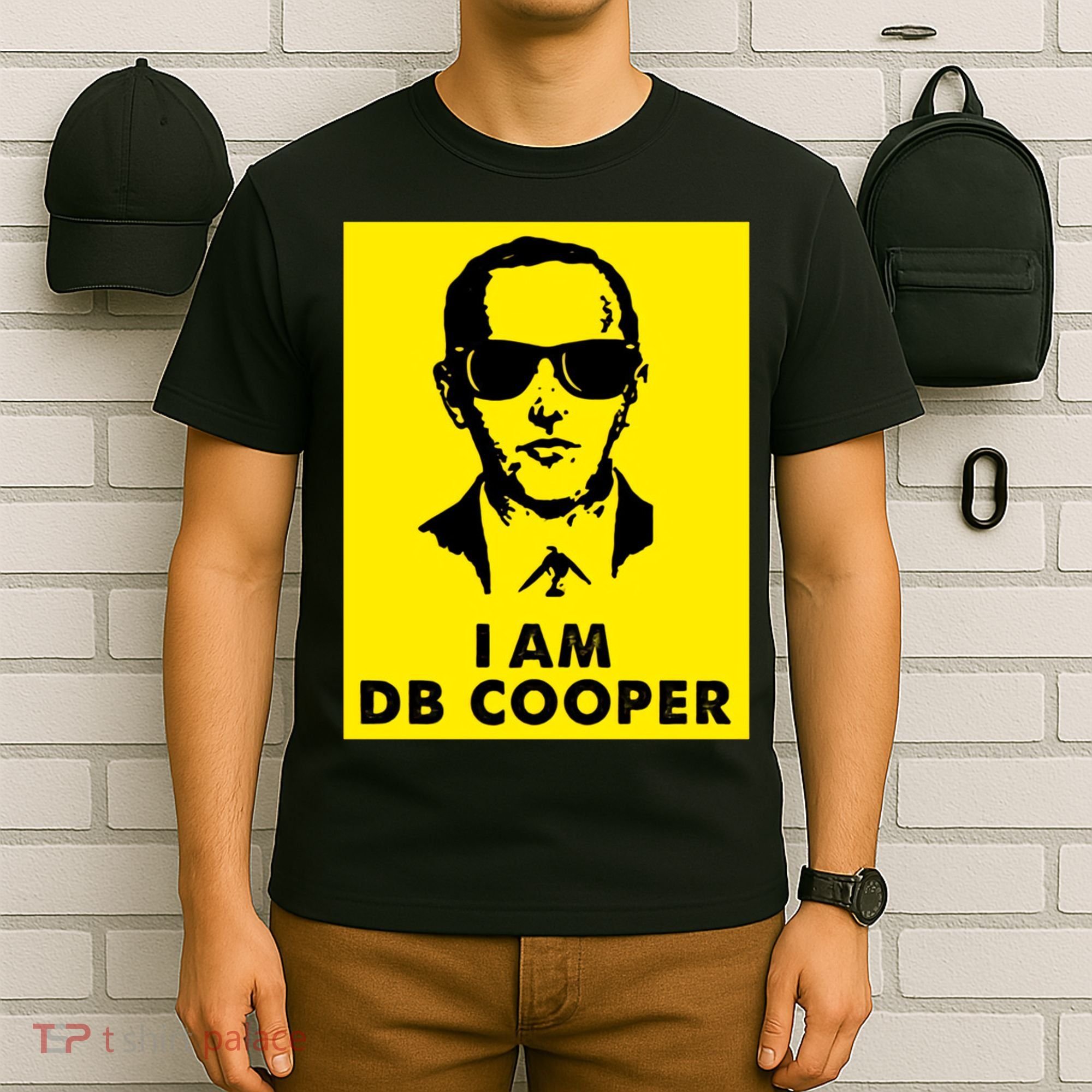 I Am D. B. Cooper Robber Thief Parachute Funny T-Shirt