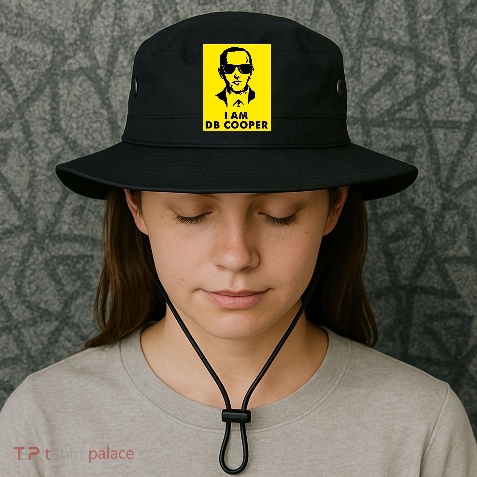 I Am D. B. Cooper Robber Thief Parachute Funny Bucket Hat