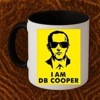 I Am D. B. Cooper Robber Thief Parachute Funny Coffee Mug thumb 2