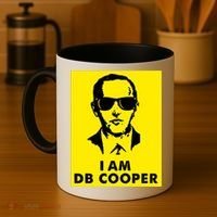 I Am D. B. Cooper Robber Thief Parachute Funny Coffee Mug thumb 4