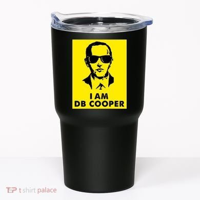 I Am D. B. Cooper Robber Thief Parachute Funny Tumbler
