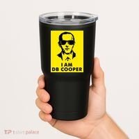 I Am D. B. Cooper Robber Thief Parachute Funny Tumbler thumb 2
