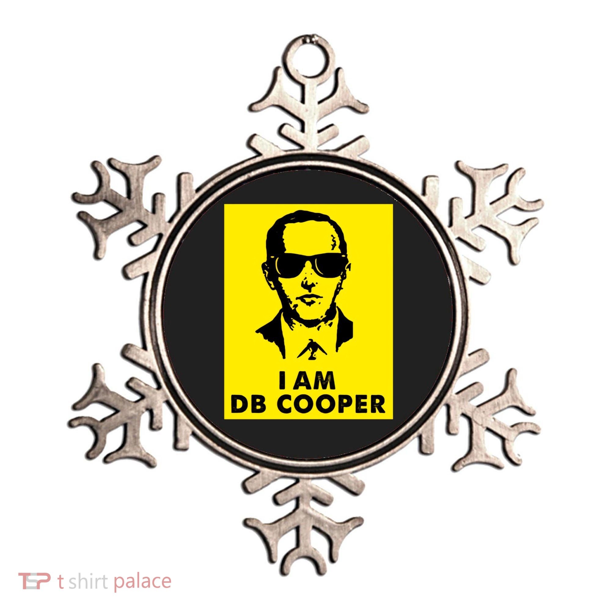 I Am D. B. Cooper Robber Thief Parachute Funny Ornament