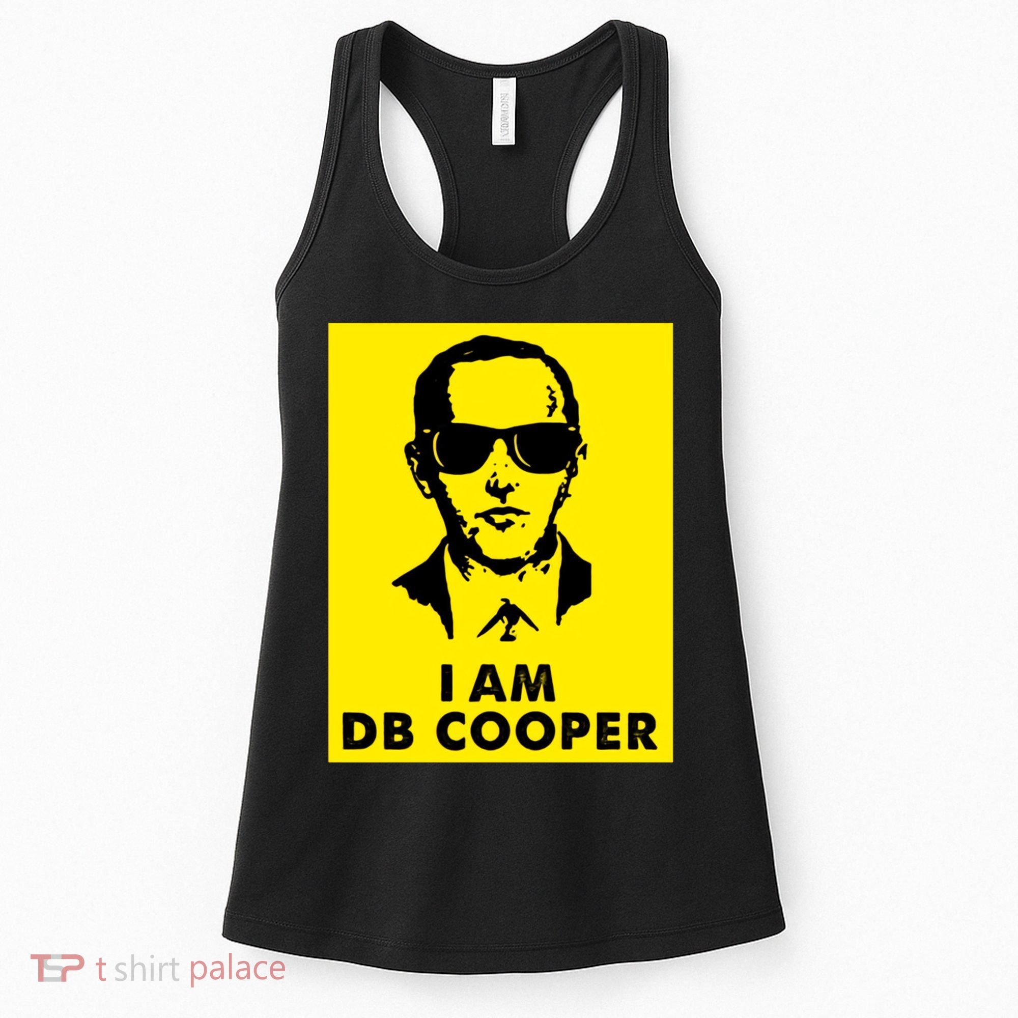 I Am D. B. Cooper Robber Thief Parachute Funny Women's Tank Top